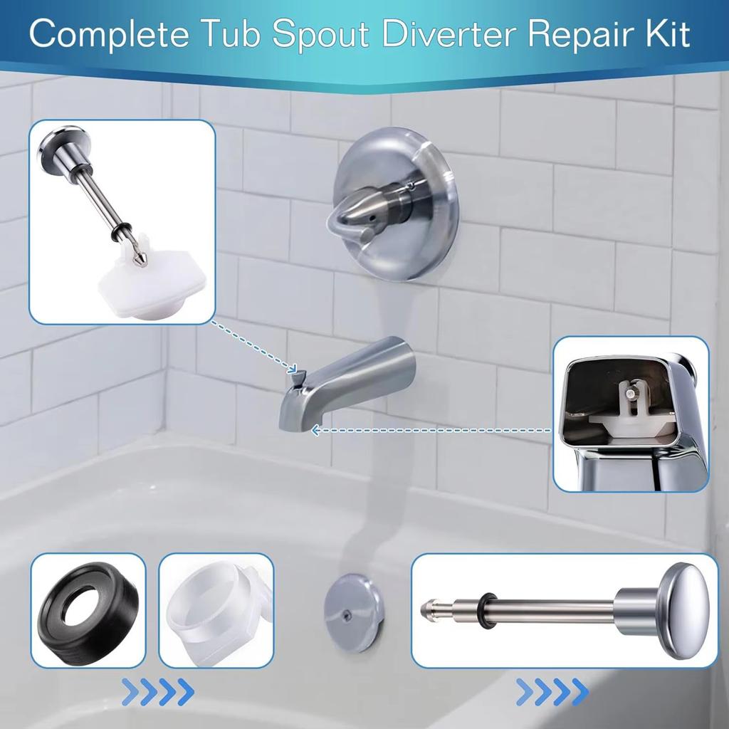 Bathroom Bathtub Faucet Repair Kit Bathtub Leaking Faucet Repair Tools for Hand Shower Fixed Shower Head