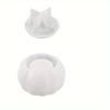 Pumpkin Jar Silicone Molds Halloween Jar with Lid Resin Mold Halloween Candy Jars Epoxy Resin Molds Candle Holder Jewelry Box