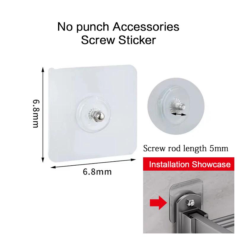 

Держатель для полотенец для ванной комнаты без сверла, черный, серый, вешалка для полотенец, самоскладывающийся держатель для хранения с крючком, настенное крепление, аксессуары для ванной