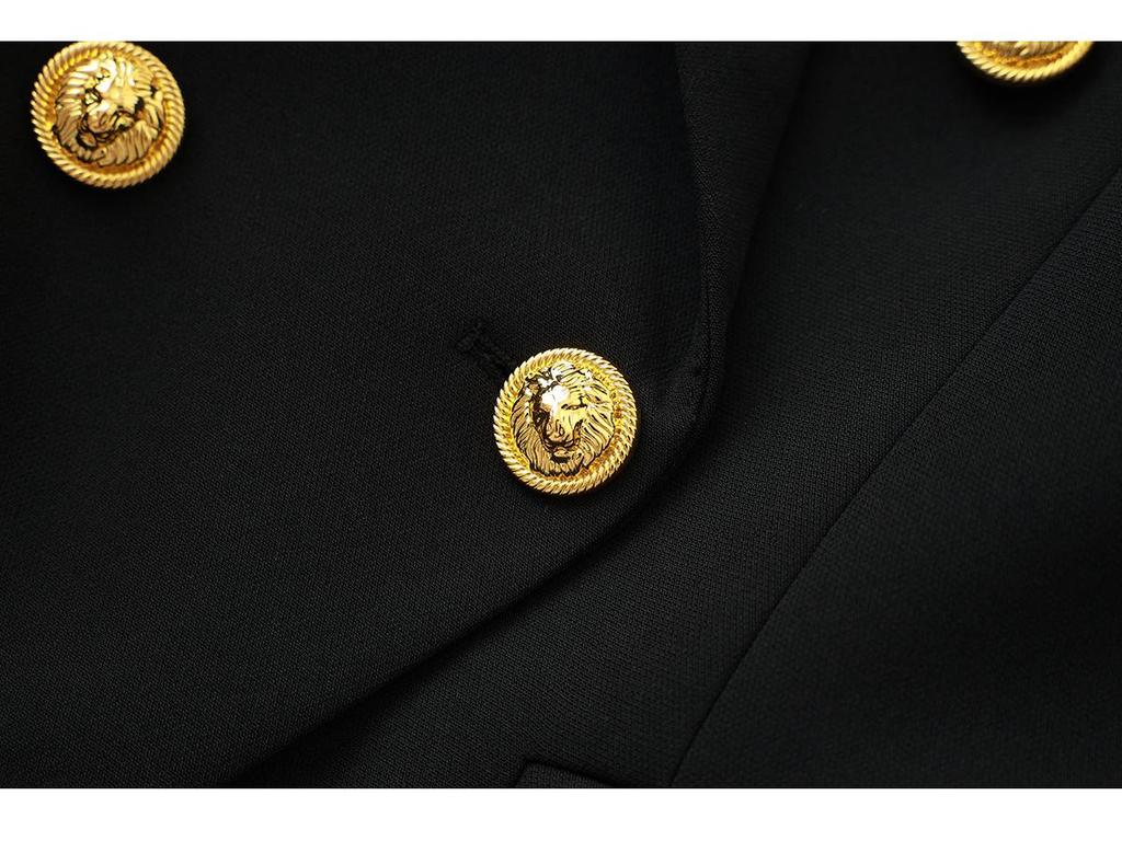 Professional Women's Double-Breasted Waist-Cinched Slimming Short Suit Jacket for Spring/Autumn 2025
