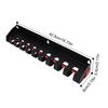Pry Bar Holder, Wall Mounted Tool Storage Rack Organizer for Workshop, Shed, Garage