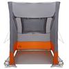 Heckklappenzelt für 194 x 180 x 210 cm Grau und Orange