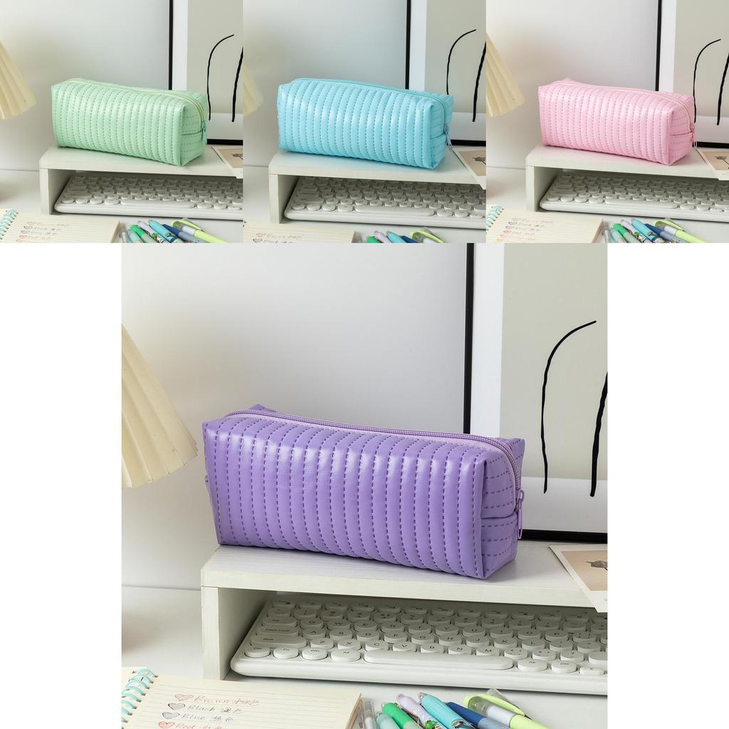 Leather Notebook Organizer With Spacious Storage For School And Work