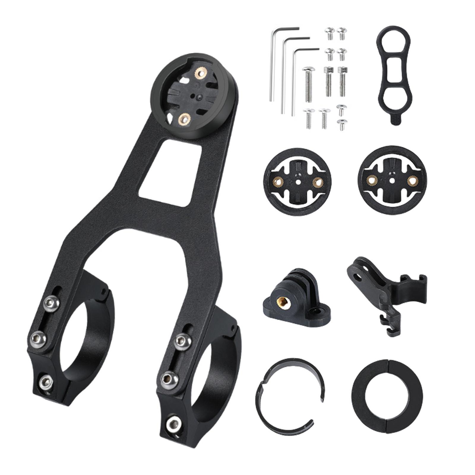 

Light weight Stainless Mount Suit Bicycles Computer Extended Road Bike Holder for Biking Computers And Camera Gears 1