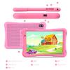 PRITOM Tablet dla dzieci GMS YouTube Kids Google Android 32 GB Duży IPS 6000 mAh 10-calowy tablet, Certyfikowany, i Przestrzeń, 14, ROM, Ekran, Wyświetlacz, Bluetooth, (Różowy)