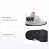 Team Hustle D8 TD Just Do It - White Black Baby Sneakers Light-Crimson Wolf-Grey AQ9978-100