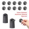 2/5/10 stuks 14MM Auto Afstandsbediening Sleutel Aluminium Logo Sticker Voor 3 Alexa CX4 CX5 CX8 2 3 6 DJ BL BM GJ CX-5 CX5 CX-3 CX3 Auto Embleem