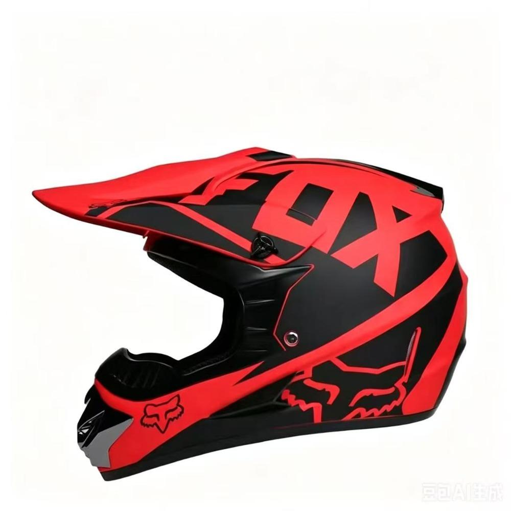 Motorcycle Helmet Off-Road Racing Riding Helmet ABS Breathable Mountain Bike Helmet Color Off-Road Helmet