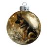 3D Animal Christmas Ball Ornament Funny Dog/Cat/Turtle Hanging Decoraton Clear Plastic Xmas Balls Ornament