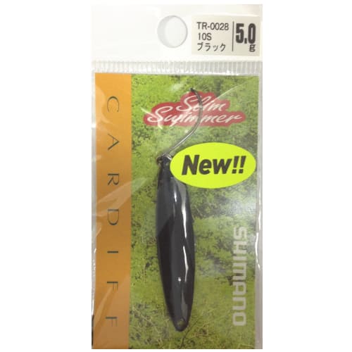 

SHIMANO Cardiff Area Spoon Slim Swimmer 5.0g TR-0028 10S Black 713841 Lure