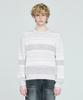 INSTANTFUNK Men'S Color Block Knit - Light Gray