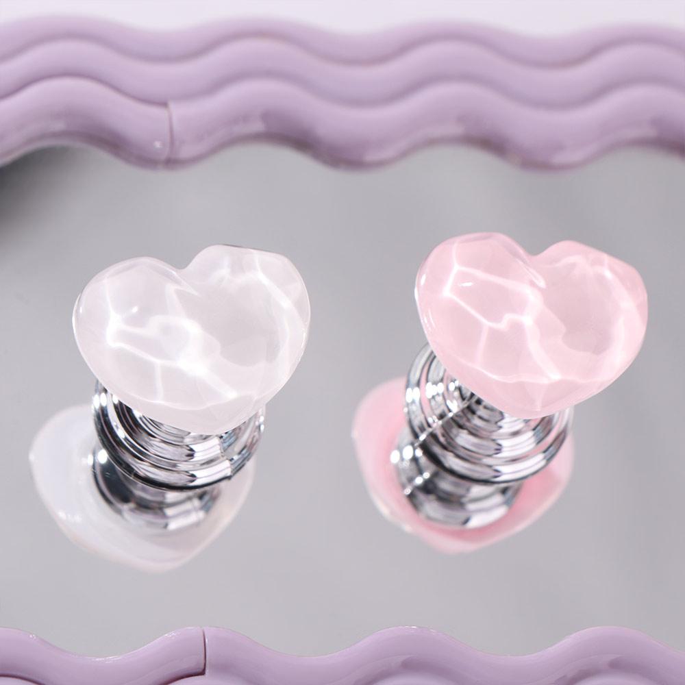 Heart Shaped Toilet Flusher Self-Adhesive Tank Press Switch Toilet Tank Button  Toilet Accessory