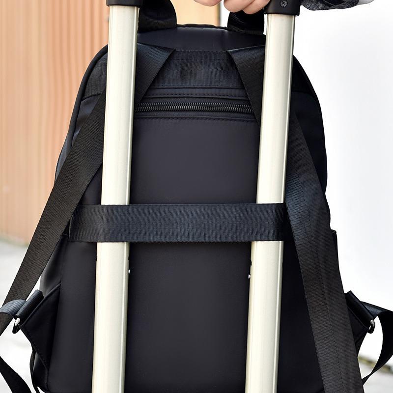 Backpack Women's New Large Capacity Going Out Fashion Travel Bag Alphabet Casual Outdoor Oxford Cloth Bag