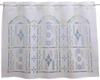 Stylish Long Cafe Curtain Made from Sunnyday 100cm Wide X 70cm Stained Glass Pattern Fabric, Long,