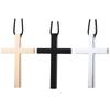 Gifts Auto Decoration Ornament Hanging Pendant Rearview Mirror Metal Cross Car Pendant Jesus Christian Metal Pendant