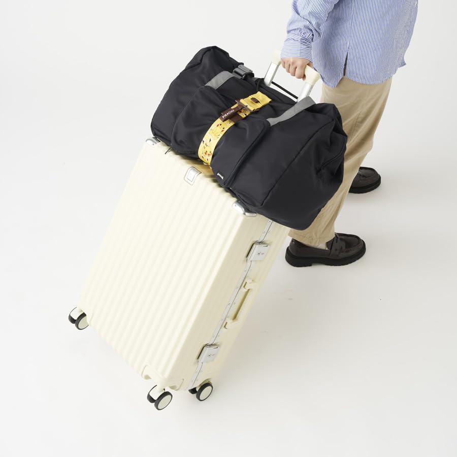 Bag Fastener Strap Gowell Bag Secures and Organizes Convenient Travel Item Pokémon (Pikachu) Pokémon Fastener, Luggage,
