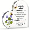 Thank You Heart Plaque - Versatile Appreciation Gift with Photography Utility