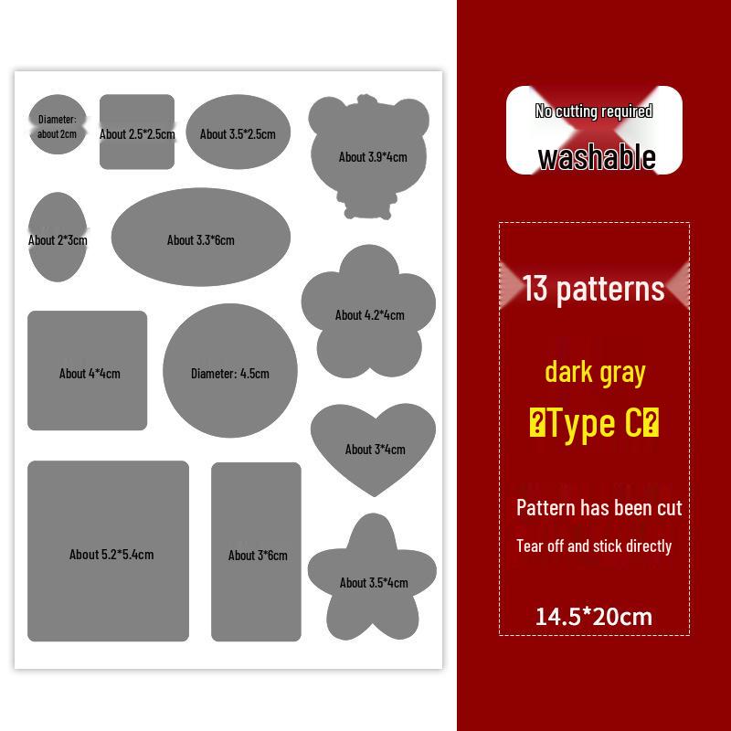 16-Color Self-Adhesive Seamless Repair Patch for Clothes and Jackets