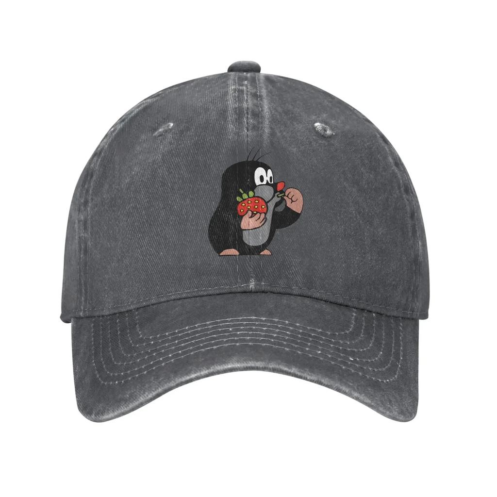 Baseball Cap The Little Mole   Spring Casual Trucker Hat  Men Women Print Outdoor Gym Sun Visor Baseball Caps