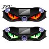 Universal Car Lighting Kit Solar Devil Eyes Light for Windshield, Window Warning Sign with Three Smart Modes, Automotive Ambient Kits LED Digital