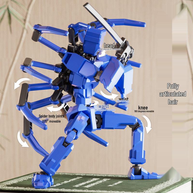 Multi-joint Movable Figure Assembly Toy and Ornament
