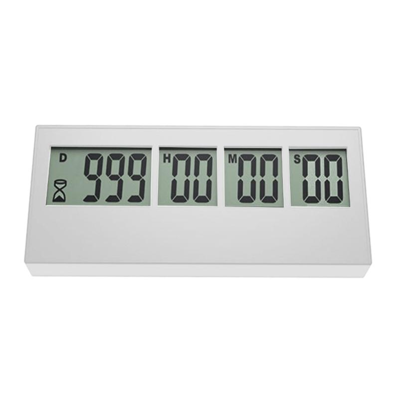 999Days Countdown Clock LCD Digital Screen Kitchen Timers Event Reminder for Wedding Retirement Kitchen Baking Cooking