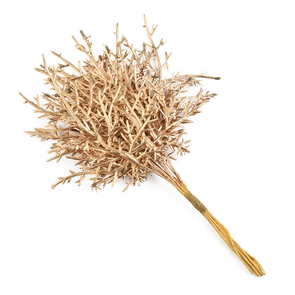 Home Decor Wedding Decor DIY Accessory Artifiical Plant Christmas Grass Plastic Xmas Wreath 10PCS/bundle 15cm Iron