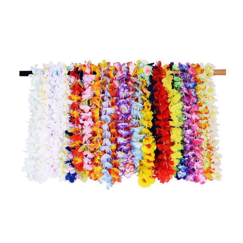 

36 Гавайских Хула Лей Ожерелий - Случайные Стили для Вечеринок 12PCS