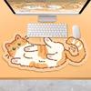 XXL Large Cute Furry Mouse Pad Kawaii Kitty Cats Mouse Mat 70x30cm Gamer Desk Carpet Anime Mousepad Gaming Accessories Play Mats