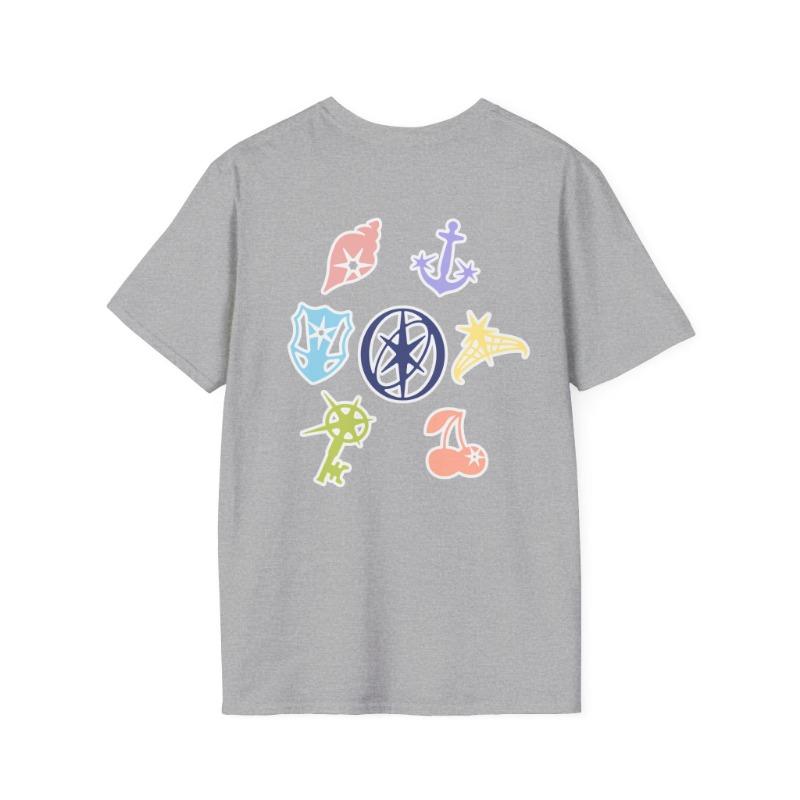 KATSEYE x TOCA BOCA Dziecięca Koszulka Unisex Codzienna Ubranie Koncertowe Codzienna Koszulka T-shirt