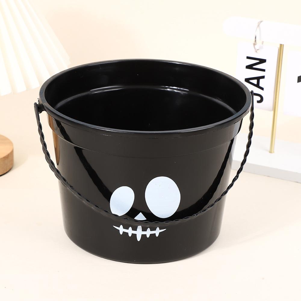 Pumpkin Bucket Trick or Treat Bucket Party Supply Halloween Candy Container Halloween Bucket
