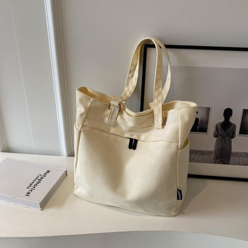 Trendy Urban Canvas Tote Bag For Women Spacious And Stylish Handbag 2023 New