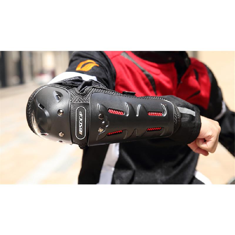 Motorcycle Atv Elbow Arm Leg Knee Shin Armor Guard Shield Cover Protector 4Pcs