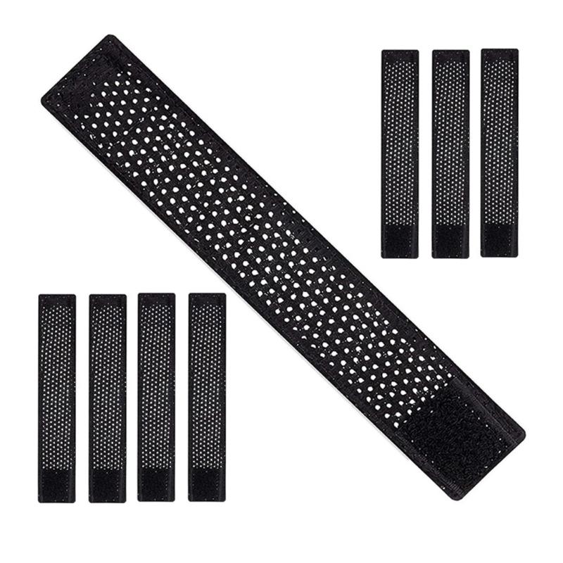 Pack Of 6/12 Reversible Shirt Sleeve Bands For Soccer And Softball With Hook And Loop Fasteners Sportwear Sleeve Tie