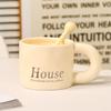 Simple Mug High Value Ceramic Water Cup Milk Cup Office Men's High End Exquisite Coffee Cup for Girls