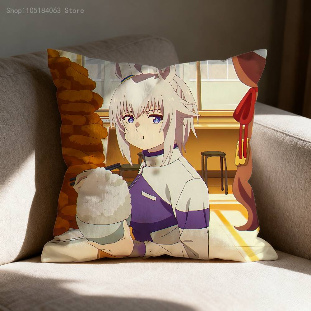 OOguri CCap Pillowcases Bedroom Living Room Sofa Home Decor Polyester Cushion Cover with Zipper