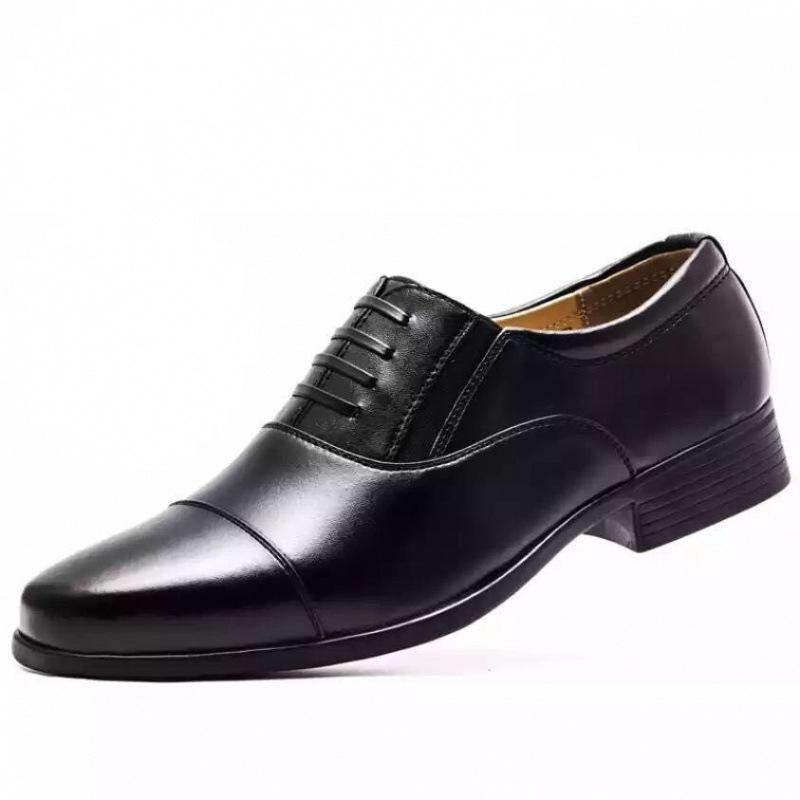 

Three-section head leather shoes men s fashion versatile dress three-pointed head men s groom best man leather shoes summer casual men s shoes 46