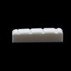 Flat Bottom Slotted Bass Bone Nut Up Saddle Modern Style Electric Bass 4 String PreSlotted Nut Replacement Parts