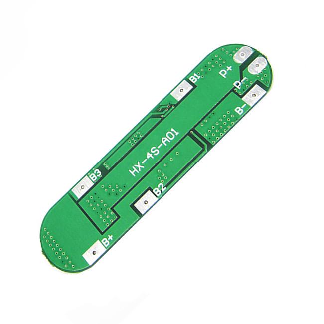 4S 14.8V 18650 LiPo Battery Protection Board, 16.8V Charge, Overcharge/Over-discharge Protection, 6A