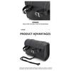 Motorcycle Saddlebag Side Bag Retro PU Motorcycle Tool Bag For ADNOH Rebel 250 500 For Rebel 1100 300 For W400 W650 SR400 XL883L