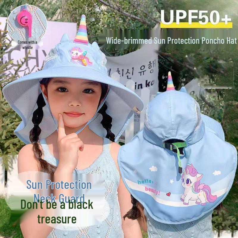 Unisex Winter Windproof Hat and Scarf Set for Kids with Face and Ear Protection