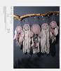 Nordic Five-Piece Feather Dream Catcher Wall Hanging Decor Set