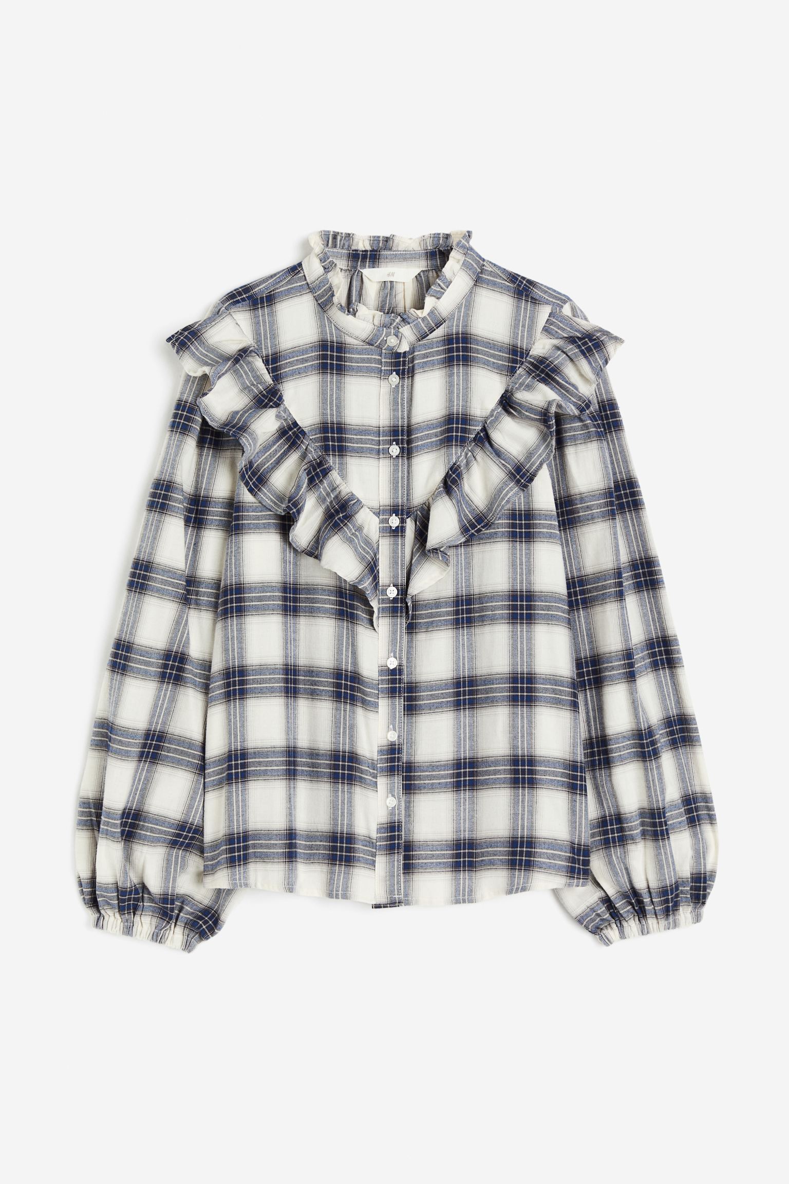 

Блузка с оборками