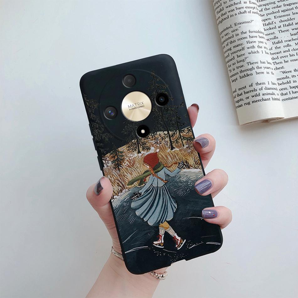 For Honor Magic6 Lite Case Honor Magic6 Lite 5G Cover Soft Dragon Silicone Bumper Protective Phone Cases For Honor Magic 6 Lite