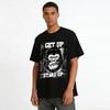 Gorilla GET UP STAND UP Retro Distressed Graphic Tee Pure cotton T-shirt