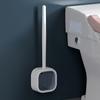 No Blind Spots Toilet Brush, Household Bathroom Wall Mounted Set, Toilet Washing Brush, Magic Tool for Cleaning Silicone Toilet Brush