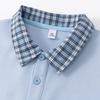 Men's Retro Faux Two-Piece Short-Sleeve Lapel T-Shirt
