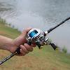 Fishing Reels and Rods Combos Carbon Fiber Fishing Poles with Baitcasting Fishing Reels Bass Fishing