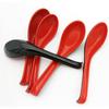 5pcs High Temperature Resistant Plastic Spoon Multicolor Available Suit for Household Restaurant Cafeteria Classic Style Spoon