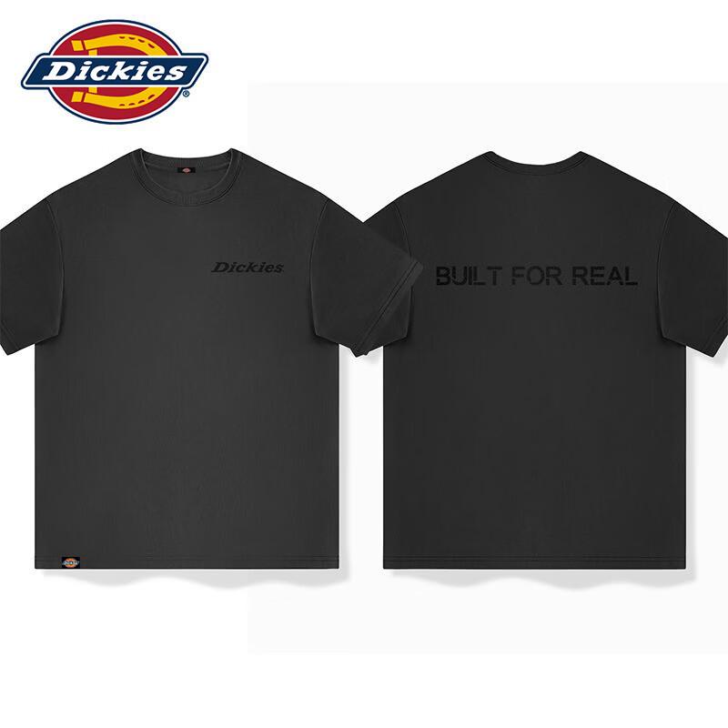 Dickies Men's Relaxed Fit Pure Cotton Short Sleeve T-Shirt
